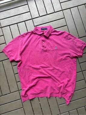 Ralph Lauren Men’s Raspberry Polo Shirt